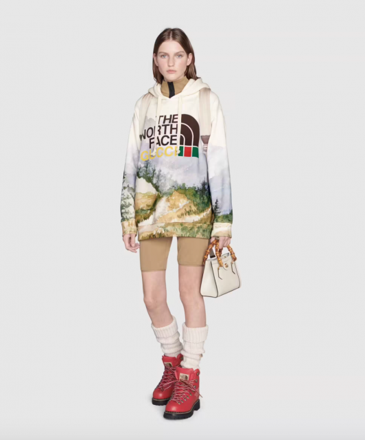 The North Face x Gucci 悄悄推出第二次聯乘系列!Logo、森林圖案繼續為功能性服飾注入復古元素